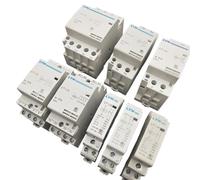 CT1-25 16A 20A 25A 32A 2P 2NO 2P 4P 4NO CT1-63 32A 40A 63A 230v 50/60HZ Din Rail Household AC Contactor(CT1-63-2P-40A)