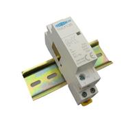 CT1 2P 25A 24V coil 50/60HZ Din rail Household ac Modular contactor 2NO or 1NO 1NC(2NO)