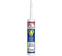 CT1 C.t.1 - C-Tech B.t.1 Bathroom Sealant & Adhesive - White, 290Ml - Anti-Mould - Anti-Bacterial - Tri-Brid Polymer Technology