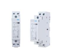 CT1 CT1-25 16A 20A 25A 2P 230V 50 or 60HZ AC Contactor(20A 1NO 1NC)