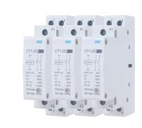 CT1 CT1-25 2P 16A 25A 20A 230v 50or60HZ Din Rail Household AC Contacto 1Pcs(2P 1NO1NC-25A)(2P 2NO-20A)