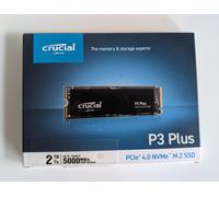 CT2000P3PSSD8 Crucial P3 Plus 2TB M.2 NVMe Gen4 SSD R/W 5000MB/s 4200MB/s
