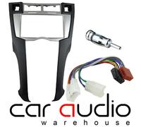 CT24TY22 For Toyota Yaris 2007 Stereo Radio Double Din Silver Facia Fascia Panel