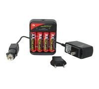 CTA Digital DC-RMC AA NiMH Batteries (4-Pack, 2700mAh, 1.2V) with 4-Hour Char.