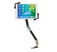 CTA Digital: Multi-Flex, Rotating Tablet Holder, No-Drill Seat Rail Mount for iPad 10.2-Inch (7th & 8th Gen.), iPad Air 3, 12.9-Inch iPad Pro, 11-Inch iPad Pro, iPad Gen 6, Galaxy Tab S3 & More, Black