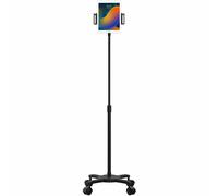 CTA Digital PAD-QCFSB multimedia cart/stand Black Tablet Multimedia stand