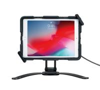 Stand and Wall Mount - CTA Security 2-in-1 Multi-Flex Tablet Stand & Wall Mount with Locking Tablet Holder & 2 Mount Bases for iPad 10th Gen 10.9" - iPad 7/8/9 Gen 10.2" & More - Black (PAD-SKMSB)