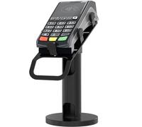 CTA Digital Universal Credit Card Reader Stand - Universal Rotating Card Reader Terminal Stand for Verifone, Ingenico & Pax POS Stations - Bolt Down or Adhesive Anti-Theft Security - Easy Install