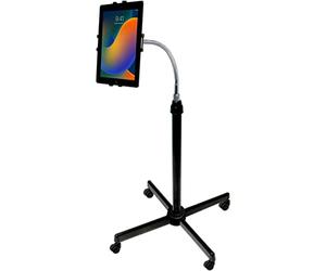 CTA Digital Universal Height-Adjustable Gooseneck Floor Stand for Tablets (PAD-UAFS)