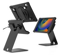 CTA Digital Wireless Security Kiosk VESA Quick Release Security Kiosk with Wireless Inductive Charging Case for iPad 10th Generation 10.9-inch & More 10.9-inch Tablets - Black (PAD-ICCTKS109)