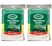 CTA024 CarPlan Triplewax Microfibre Cloth Triple P (Pack of 2)