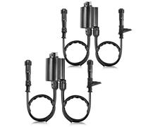 CTAB 2set Of Ignition Coil & Spark Plug Cap For H0NDA Shadow 750 Shadow ACE 750 Aero 750 Spirit 750 VT750 1998-2019