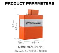 CTAB CDI Box Ignition Coil CDI Racing For ZhongShen NC250 NC300 Engine D9RIV Iridium Spark Plugs Set Off-road Motorcycles Parts(Cdi Ignition Box)