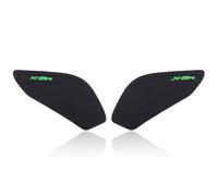 CTAB ZX-6R 2024 Tank Pad Motorcycle Accessories Fuel Tank Pad for Kawasaki Ninja ZX-6R ZX6R Anti-Slip Side Stickers for The Tank(Green)