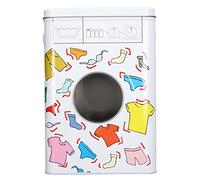 ctaer washing powder storage container 5kg 25×20×19 powdered laundry detergent container with perspective window lid washing machine appearance large capacity storage box washing p