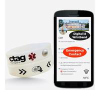 CTAG is a Digital ID Wristband that lets anyone instantly contact a loved one with a single tap. Designed for lost children, seniors, and people living with dementia or Alzheimer’s.