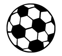 CTALBFF Soccer Ball Rug, Cartoon Football Carpet Round Soccer Kids, Rooms Childrens Bedroom Black White Football Check, Football Round Rug Creative Design Handmade Carpet for Kids