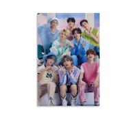 CTATOGE Stray Poster Kids Korean Music Group Poster Canvas Painting Wall Art Picture Home Decor Print For Bedroom Living Room 12x18inch(30x45cm) Unframe-style
