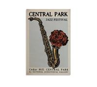 CTATOGE Vintage Jazz Music Poster Wall Art Decorative Painting Bedroom Painting Posters 20x30inch(50x75cm) Unframe-style