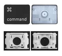 CTBDZ Individual Key Cap with Hinge Replacement for (M1 M2) MacBook Pro A2141 A2251 A2289 A2338 A2442 A2485,Replace for MacBook Air A2179 A2337 A2681 Keyboard Keycap (Right Command Key)