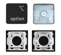 CTBDZ Individual Key Cap with Hinge Replacement for (M1 M2) MacBook Pro A2141 A2251 A2289 A2338 A2442 A2485,Replace for MacBook Air A2179 A2337 A2681 Keyboard Keycap (Left Option Key)