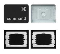 CTBDZ Individual Key Cap with Hinge Replacement for MacBook Pro 13 inch 15 inch Model A1706 A1707 A1708 2016-2017 Year (left command Key)