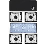 CTBDZ Individual Key Cap with Hinge Replacement for MacBook Pro (M1 M2) A2141 A2251 A2289 A2338 A2442 A2485,Replace for MacBook Air A2179 A2337 A2681 Keyboard Keycap (Right Shift Key)