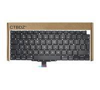 CTBDZ New Replacement Backlight Backlit UK Version Keyboard for MacBook Air Retina 13" M1 A2337 Late 2020 Year