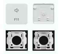 CTBDZ Replacement Individual Key Cap Hinge for Magic Keyboard A2438 A2439 A2449 A2450 A3118 A3203 2021-2024 Year (F11 Key)