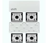 CTBDZ Replacement Individual Key Cap Hinge for Magic Keyboard A2438 A2439 A2449 A2450 A3118 A3203 2021-2024 Year (Left Shift Key)