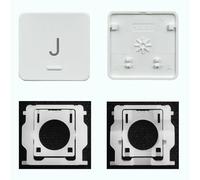 CTBDZ Replacement Individual Key Cap Hinge for Magic Keyboard A2438 A2439 A2449 A2450 A3118 A3203 2021-2024 Year (J)