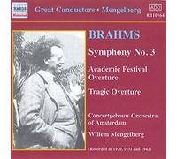 Concertgebouw Orchestra of Amsterdam – Brahms: Symphony No. 3 – Recorded 1930–31, 1942