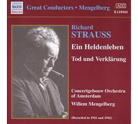 Willem Mengelberg Richard Strauss: Ein Heldenleben; Tod und Verklärung CD - New