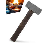 CTcar 2.2 Pound Double Face Forged Square Hammer Perfect for Blacksmiths Bladeforge Anvil Knives