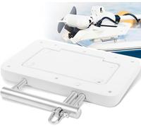 CTcar Quick Release Mount for Garmin Force Kraken Electric Motor OEM Replacement [010-12832-60] Anti-Theft & Corrosion Resistant, White