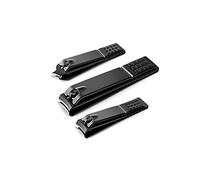 CTCOIJRN Nail Clipper， Black Stainless Steel Nail Clippers for Clean cuts and Unisex Nail Art Tools.