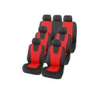 CTCYWLWAYZ Car Seat Cover For Kia For Rio K2 Car Seat Cover Universal(7 seats - Red)