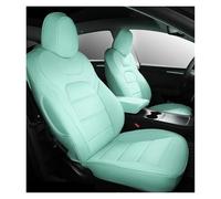 CTCYWLWAYZ Car Seat Cover For Tesla For Model 3 2017-2023 Leather Car Seat Cover Cushions(GREEN,Half Surround)