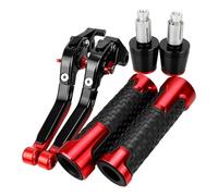 CTCYWLWAYZ Motorcycle Brake Clutch Levers Handlebar Hand Grips Ends For XVS 950 Bolt 2015-2017 XVS950 2014-2018(A16)