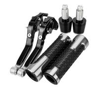 CTCYWLWAYZ Motorcycle Brake Clutch Levers Handlebar Hand Grips Ends for XVS 950 Bolt 2015-2017 XVS950 2014-2018(A24)