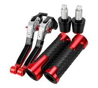 CTCYWLWAYZ Motorcycle Brake Clutch Levers Handlebar Hand Grips Ends For XVS 950 Bolt 2015-2017 XVS950 2014-2018(A21)