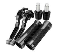 CTCYWLWAYZ Motorcycle Brake Clutch Levers Handlebar Hand Grips Ends For XVS 950 Bolt 2015-2017 XVS950 2014-2018(A18)