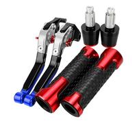 CTCYWLWAYZ Motorcycle Brake Clutch Levers Handlebar Hand Grips Ends For XVS 950 Bolt 2015-2017 XVS950 2014-2018(A22)