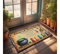 CTDF Door Mats Indoor Entrance Understanding The Magic Of Candle Colors In Witchcraft Doormat Doormats With Sayings Winter Doormat Outdoor(40X60CM)