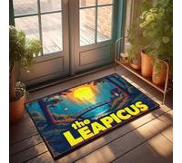 CTDF Doormats For Outdoor Entrance Funny The Leap Into Serene Forest Escapes Doormat Beer Decor Porch Decor(65X90CM)