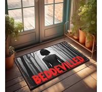 CTDF Doormats For Outdoor Entrance Home Funny Bedevilled: A Haunting Journey Through The Dark Woods Doormat Welcome Mat Classroom Door Mat Indoor Entrance(50X80CM)