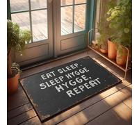 CTDF Doormats With Sayings Hygge Bliss: The Danish Way Of Life Doormat Fun Door Mat Dorm Room Accessories(40X60CM)