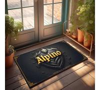 CTDF Fall Outdoor Rug For Front Door Alpino: A Legendary Shield Of Strength And Honor Doormat Garage Accessories For Man Cave Gifts For Home Dec(65X90CM)