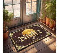 CTDF Farm Bath Mat Mystic Moonlit Tales: The Legends Of Montest Doormat Porch Rugs Outdoor Waterproof Out Door Mat Outdoor(50X80CM)