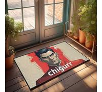 CTDF Farmhouse Front Door Mat Chigurr: The Iconic Anti-Hero Unveiled Doormat Bathroom Rug Sets Cave Man Bar(65X90CM)